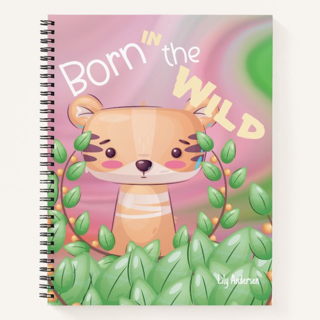 Der Name des Tiger Cup für das Adventure-Notebook Notizbuch (Vorderseite)