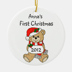 Der Name Ihres Kindes: Erstes Weihnachtsschmuck