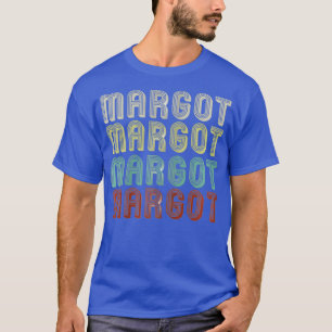 Der Name ist in Retro Vintage Diskothek Funny T-Shirt