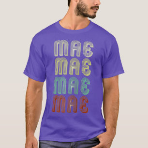 Der Name ist in Retro Vintage Diskothek lustig gem T-Shirt