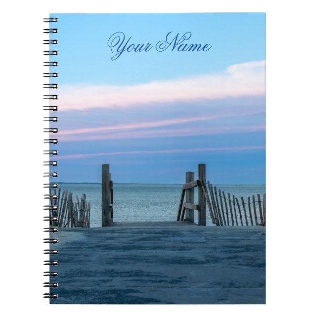 Der Name ist individuell für den Ozean Liebhaber S Notizblock (Vorderseite)