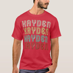Der Name ist Kayden in Retro Vintage Diskothek Fun T-Shirt