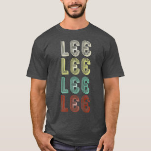 Der Name ist Lee in Retro Vintage Diskothek Funny T-Shirt