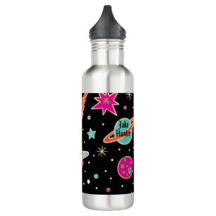 Der Name "Kids' Back to School Space Rocket" Edelstahlflasche
