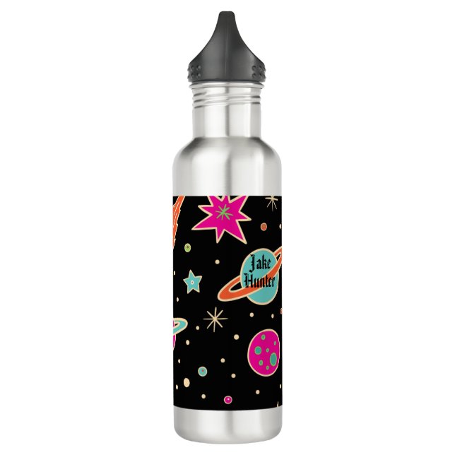 Der Name "Kids' Back to School Space Rocket" Edelstahlflasche (Links)