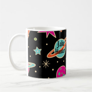 Der Name "Kids' Back to School Space Rocket" Kaffeetasse