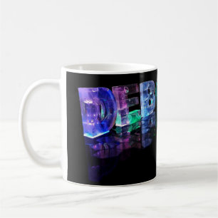 Der NamensDeborah in 3D beleuchtet (Fotografie) Kaffeetasse
