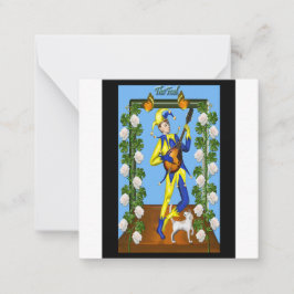 Der Narr - Notecard Mitteilungskarte