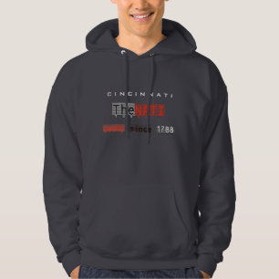 Der NATI (Cincinnati) dunkle Hoodie