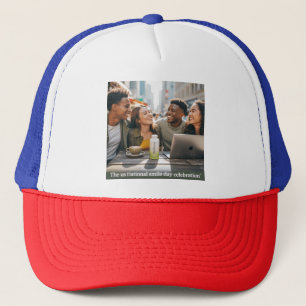 Der nationale Lächeltag der USA, Trucker Hat, Truckerkappe