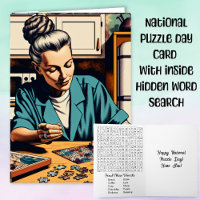 Der nationale Puzzle-Tag ist der 29. Januar