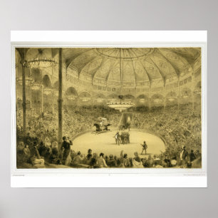 Der Nationale Zirkus, veröffentlicht von Auguste B Poster