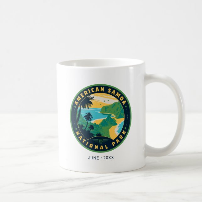 Der Nationalpark Amerikanisch-Samoas Kaffeetasse (Rechts)