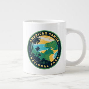 Der Nationalpark von Amerikanisch-Samoa Jumbo-Tasse