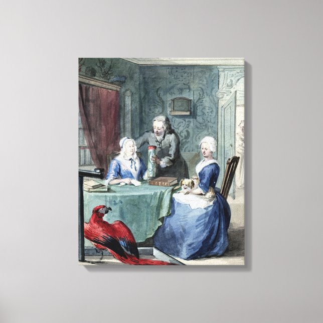 Der Naturalist Leinwanddruck (Vorderseite)