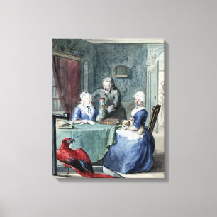 Der Naturalist Leinwanddruck