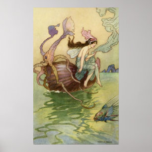 Der Nautilus ist mein Boot von Warwick Goble Poster