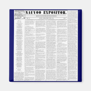 Der Nauvoo-Expositor Magnet