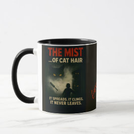 Der Nebel des Katzenhaar-Horrors - Parodie Tasse