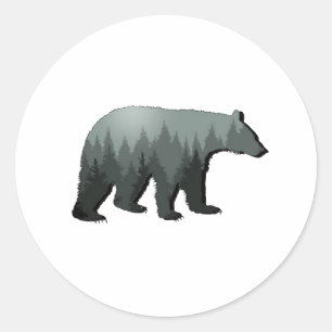 DER NEBELHAFTE ANFANG RUNDER AUFKLEBER