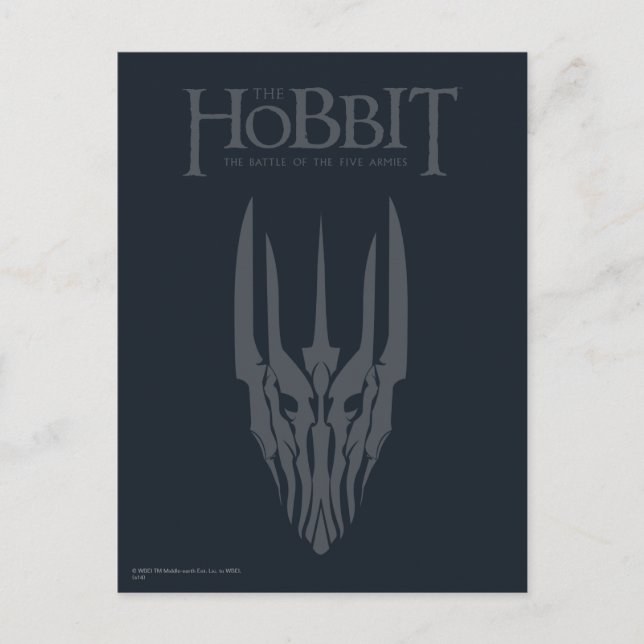 Der Nekromanten von Dol Guldur Postkarte (Vorderseite)