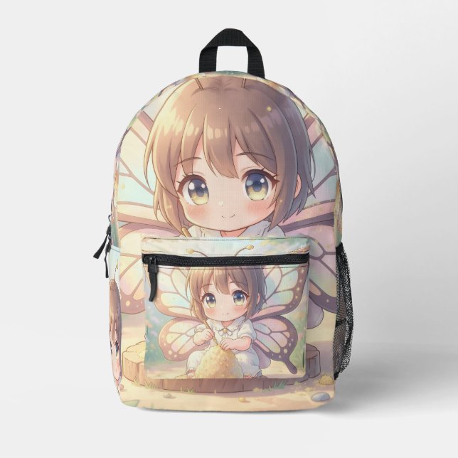 Der Nektarkünstler.2 Bedruckter Rucksack (Vorderseite)