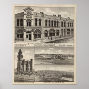 Der Neosho-Investitions-Landkreis, Kansas Poster