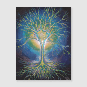 Der Nervenbaum Magnetkarte