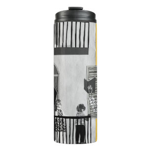 DER NETTE NACHBAR THERMOSBECHER