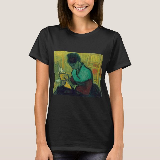 Der neuartige Reader Vincent Van Gogh T-Shirt (Vorderseite)