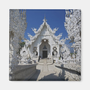 Der neue, ganz weiße Tempel von Wat Rong Khun in Magnet
