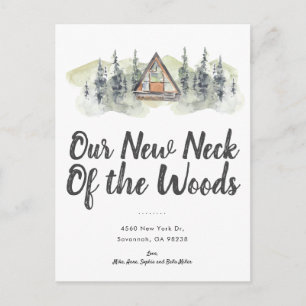 Der neue Hahn des Waldes   Ankündigung der Beförde Postkarte