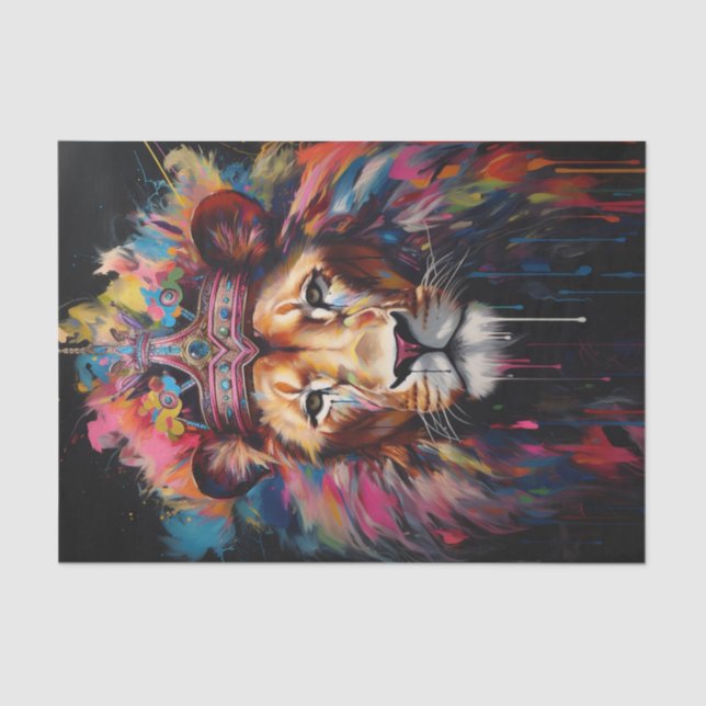 Der neue König des Dschungels2 Seidenpapier (Vorderseite)