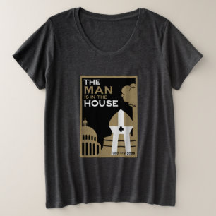 Der neue Papst 2025 Große Größe T-Shirt