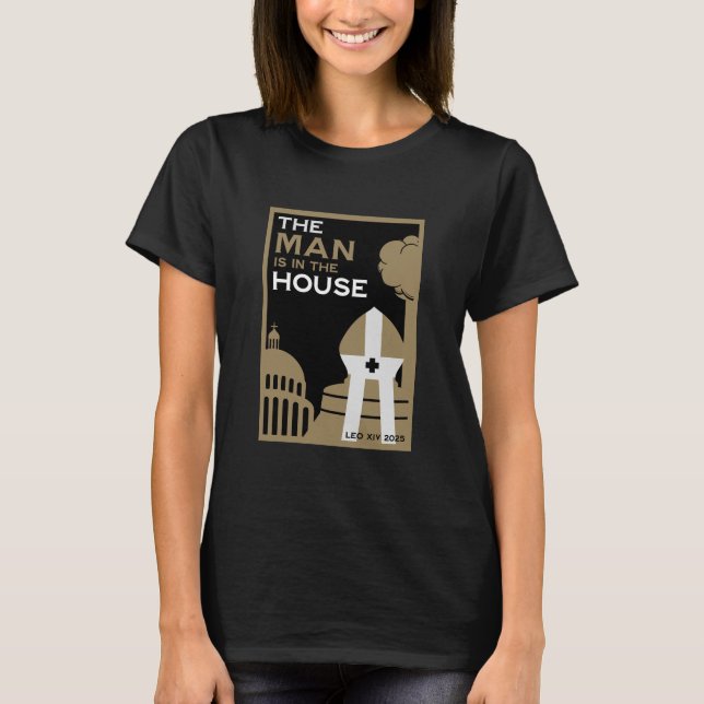 Der neue Papst 2025 T-Shirt (Vorderseite)