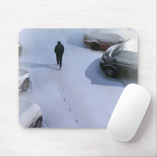 Der neue Schnee Mousepad