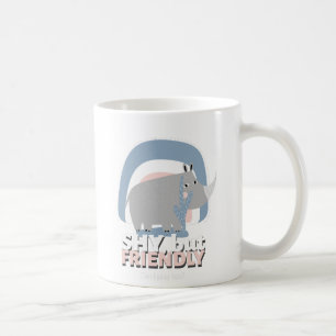 Der neue Typ. Schüchtern, aber freundlich Kaffeetasse