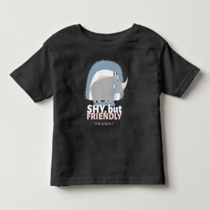Der neue Typ. Schüchtern, aber freundlich Kleinkind T-shirt