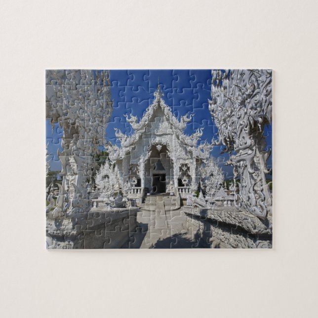 Der neue weiße Tempel von Wat Rong Khun in Puzzle (Horizontal)