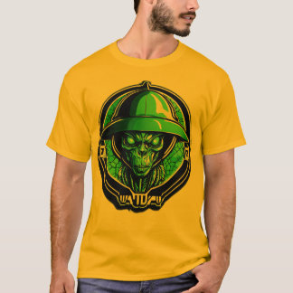 Der neugierige grüne Wanderer T-Shirt