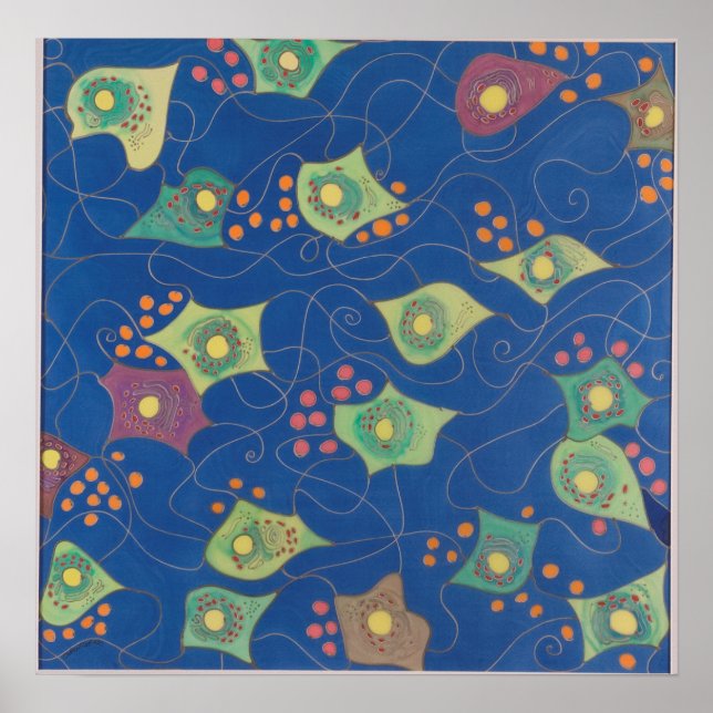 Der Neuronalwald Poster (Vorne)