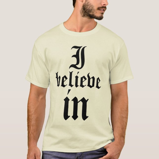 Der Nicene-T - Shirt (Vorderseite)