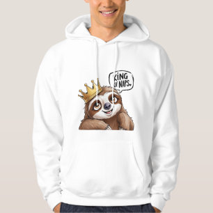 Der Nickerchen King - ein klassischer Faultier Hoodie