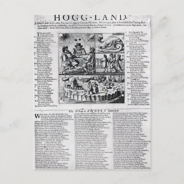 Der niederländische Boare wurde getrennt Postkarte (Vorderseite)