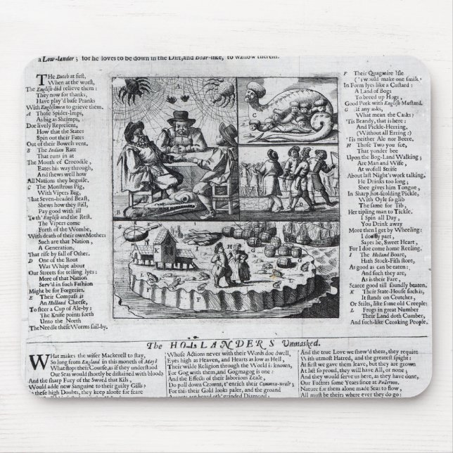 Der niederländische Boare zergliedert Mousepad (Vorne)