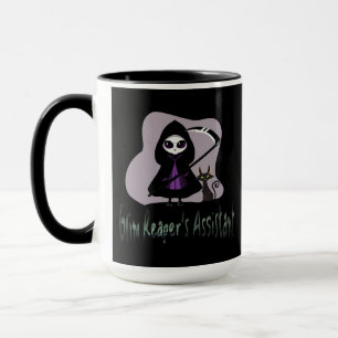 Der niedliche grimmige Sensenmann des Grim Sensenm Tasse