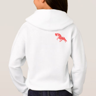 Der niedliche Hoodie der Pony-Liebe-Kinder