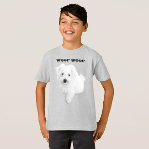 Der Niedliche maltesische Welpenhund T-Shirt