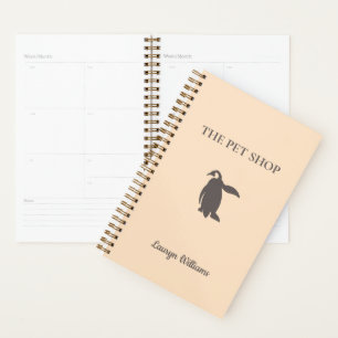 Der niedliche Pinguin der Heimtierwerkerei Planer
