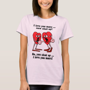 Der niedliche und lustige Tag des Valentines T-Shirt